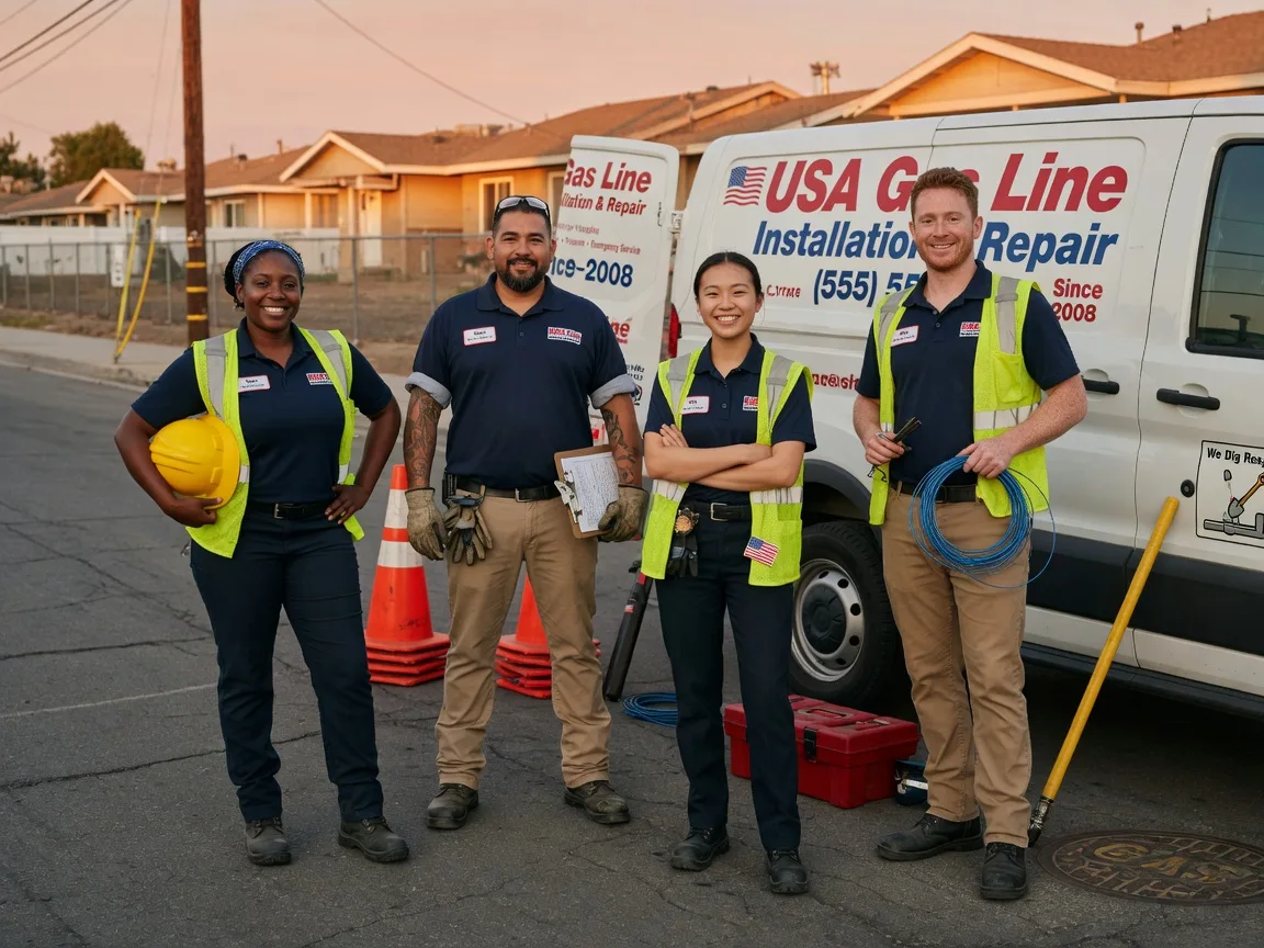 Gas Line Installation company in Zwingle, IA